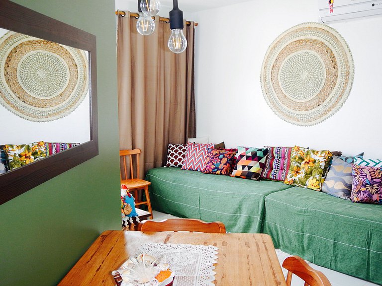 Ap. 16 no Mandakaru Residence - Flat da Elena - Mandakaru Te