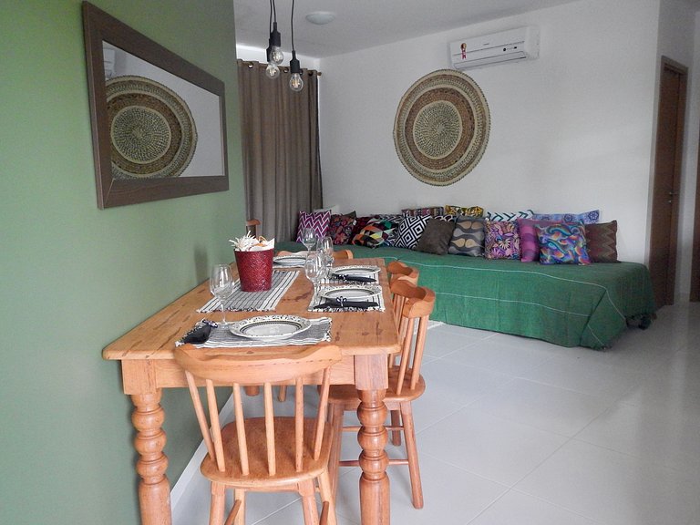 Ap. 16 no Mandakaru Residence - Flat da Elena - Mandakaru Te