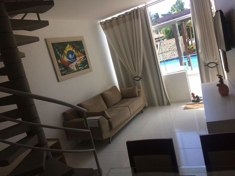 Ap. 05 no Mandakaru Residence - Mandakaru Temporada - Flat d