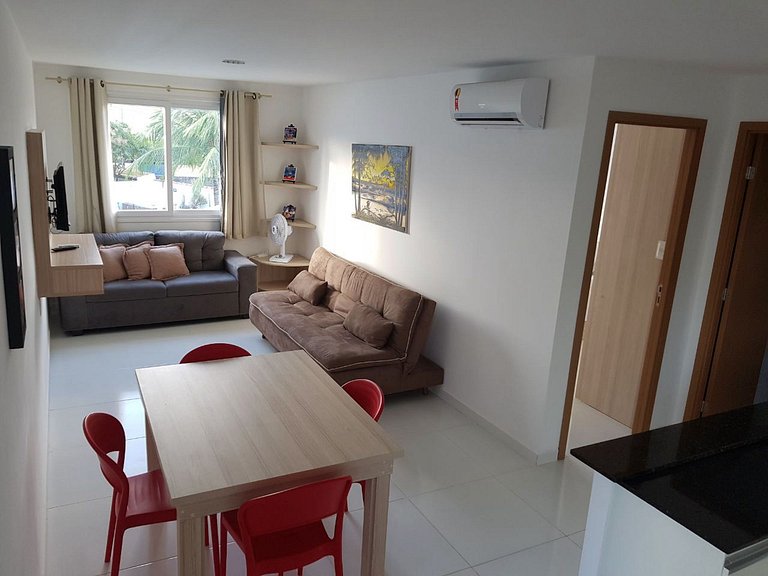 Ap. 17 no Mandakaru Residence - Mandakaru Temporada - Flat d