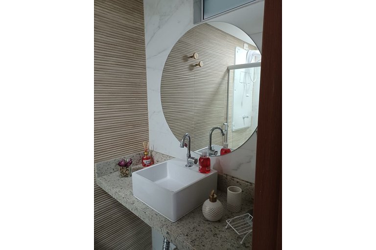 Ap. 207 no Makambira Residence - centro/praia
