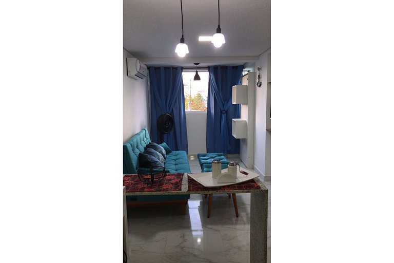 Ap. 207 no Makambira Residence - centro/praia