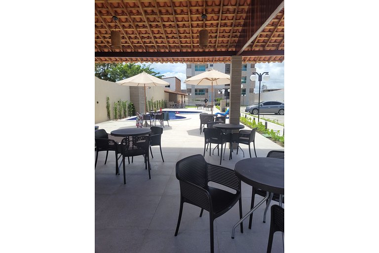 Ap. 207 no Makambira Residence - centro/praia