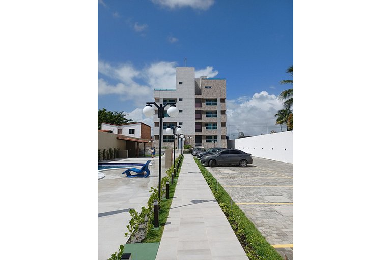 Ap. 208 no Makambira Residence - centro/praia