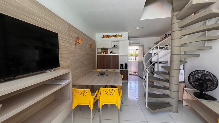 Ap. 05 no Mandakaru Residence - Mandakaru Temporada - Flat d