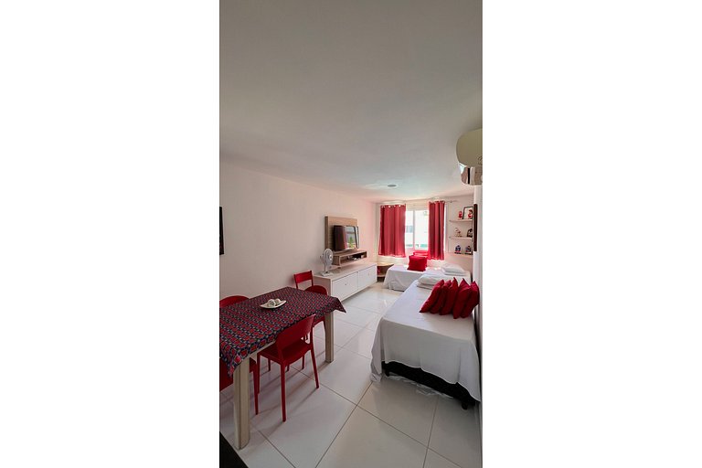 Ap. 17 no Mandakaru Residence - Mandakaru Temporada - Flat d