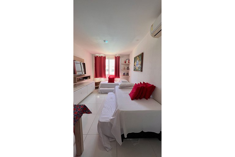 Ap. 17 no Mandakaru Residence - Mandakaru Temporada - Flat d