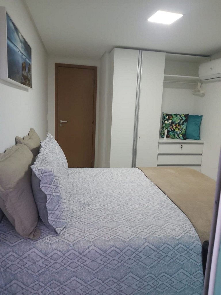 Ap. 208 no Makambira Residence - Mandakaru Temporada - Flat