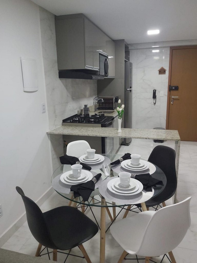 Ap. 208 no Makambira Residence - centro/praia