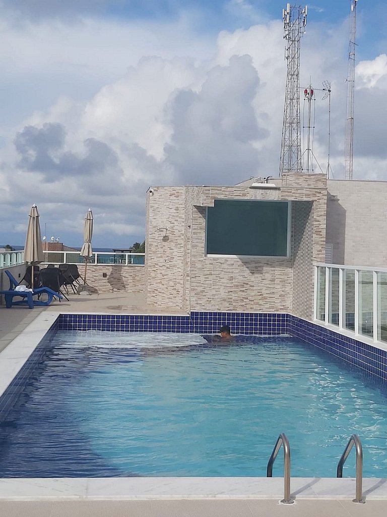 Ap. 208 no Makambira Residence - centro/praia