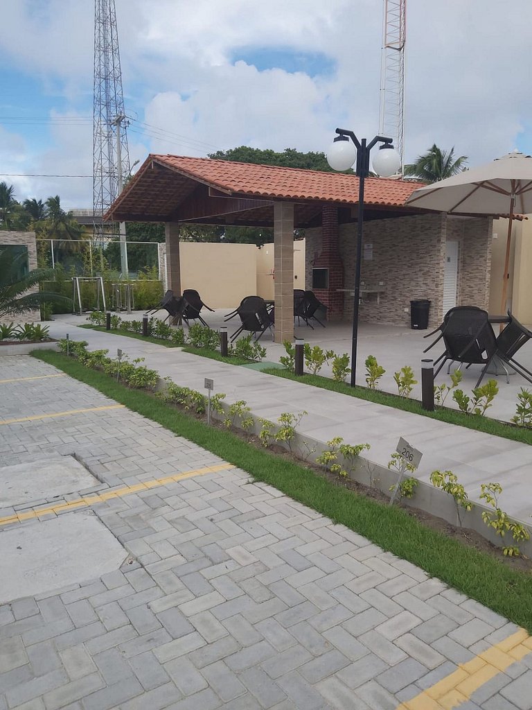 Ap. 208 no Makambira Residence - centro/praia