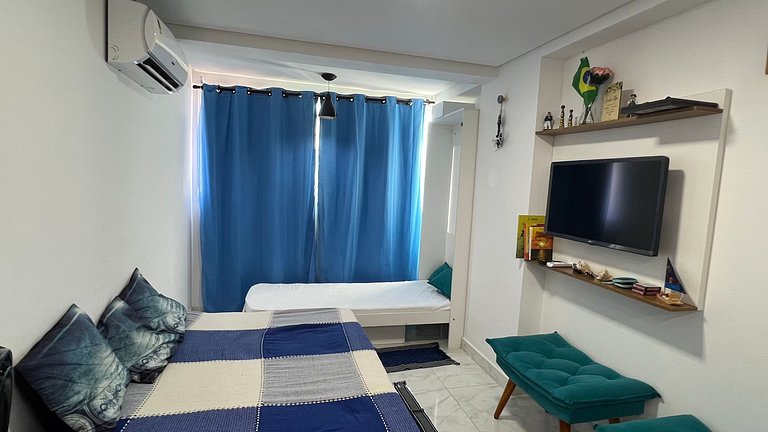 Ap. 207 no Makambira Residence - centro/praia
