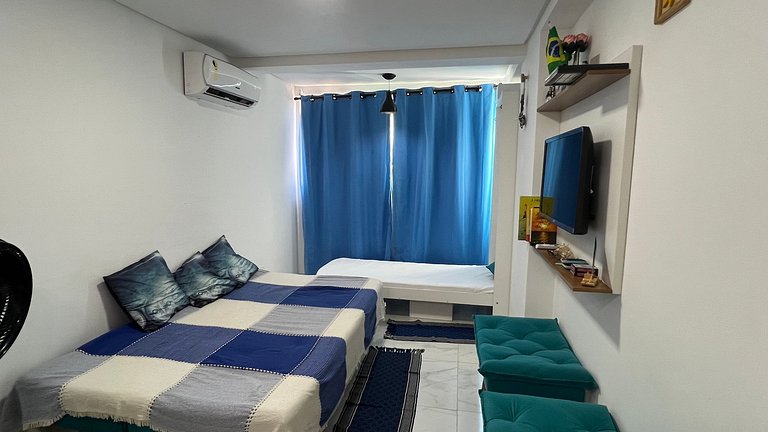 Ap. 207 no Makambira Residence - centro/praia