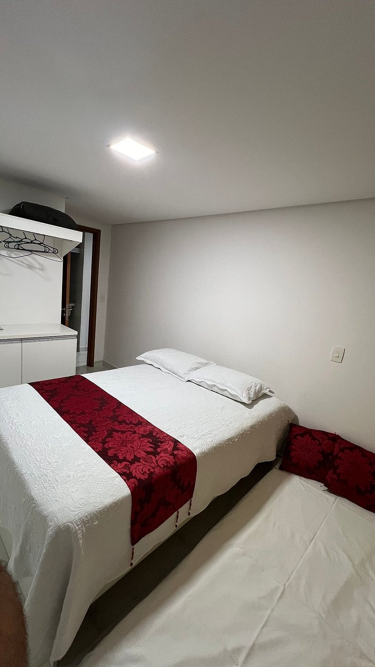 Ap. 207 no Makambira Residence - centro/praia