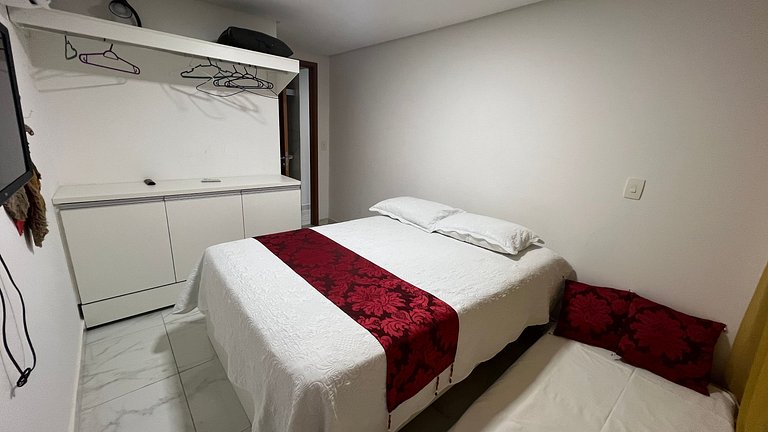 Ap. 207 no Makambira Residence - centro/praia