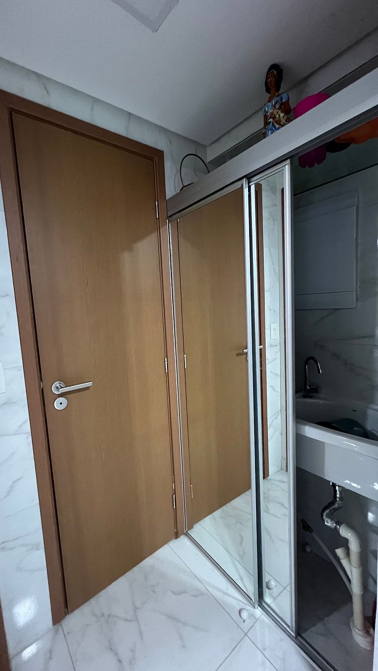 Ap. 207 no Makambira Residence - centro/praia