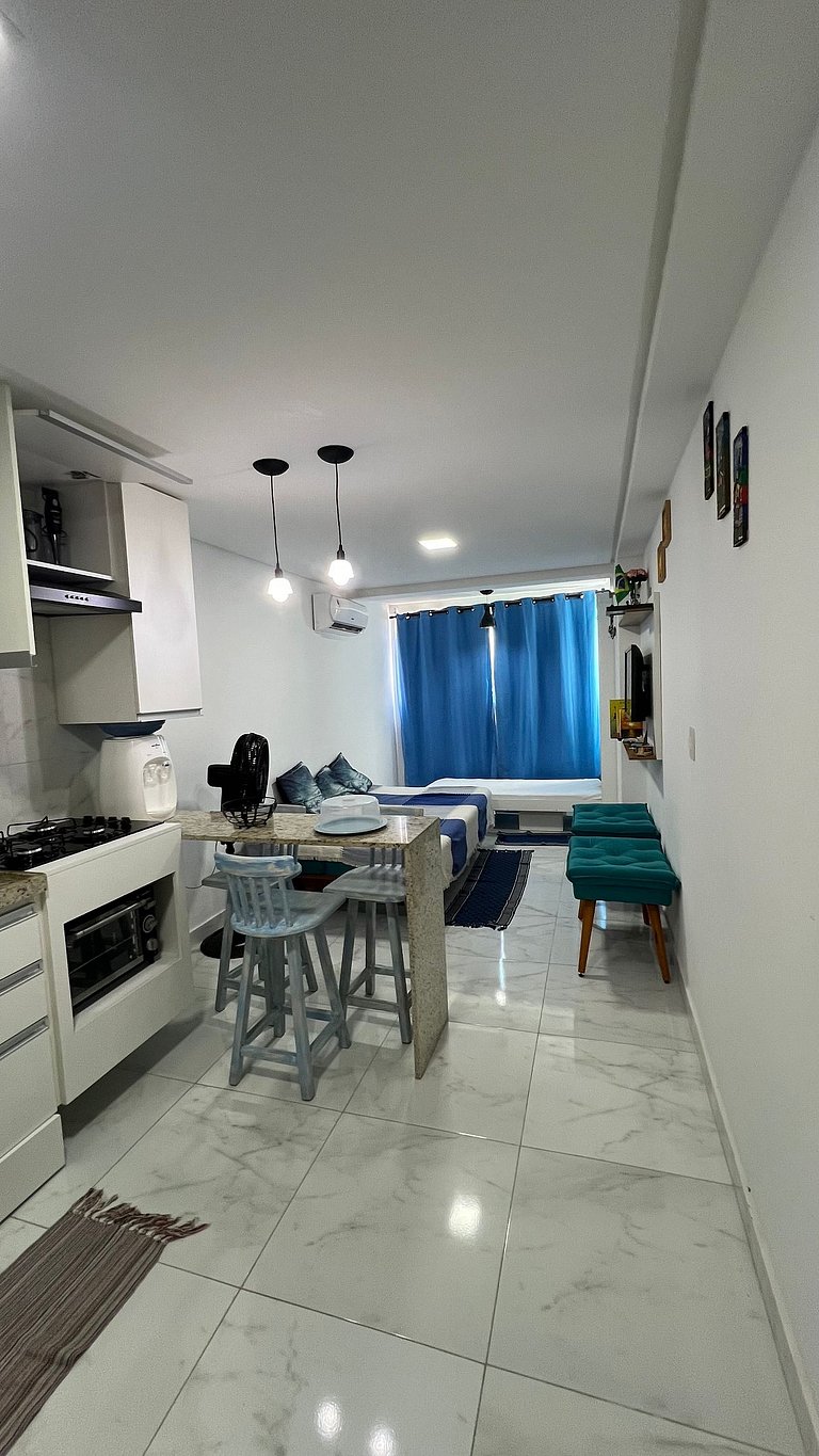 Ap. 207 no Makambira Residence - centro/praia