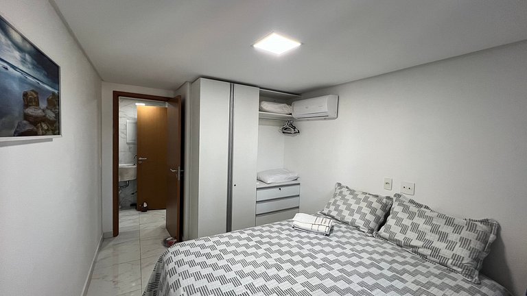 Ap. 208 no Makambira Residence - centro/praia
