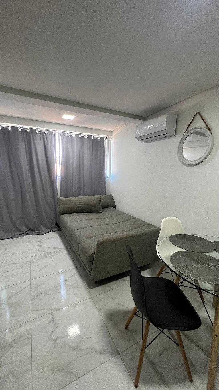 Ap. 208 no Makambira Residence - centro/praia