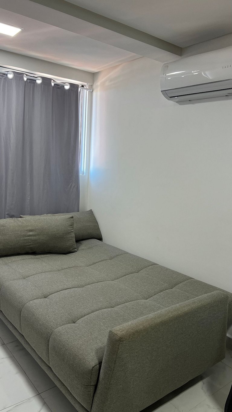 Ap. 208 no Makambira Residence - centro/praia