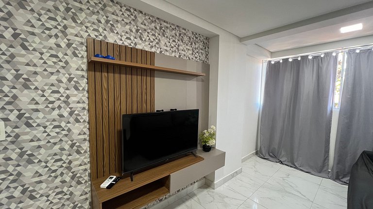 Ap. 208 no Makambira Residence - centro/praia