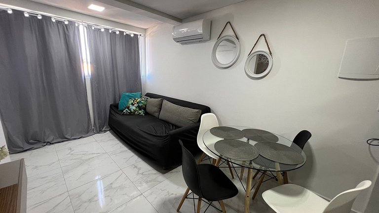 Ap. 208 no Makambira Residence - centro/praia