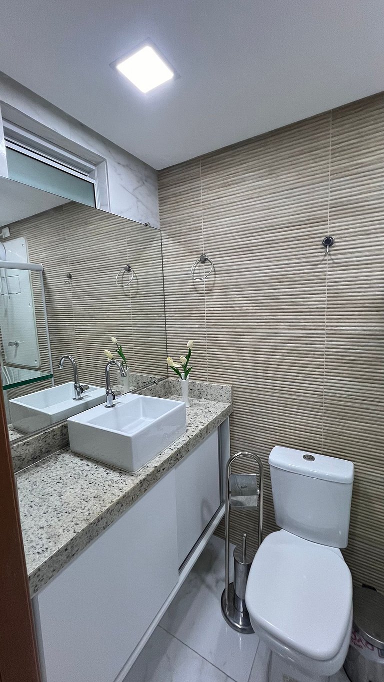 Ap. 208 no Makambira Residence - centro/praia