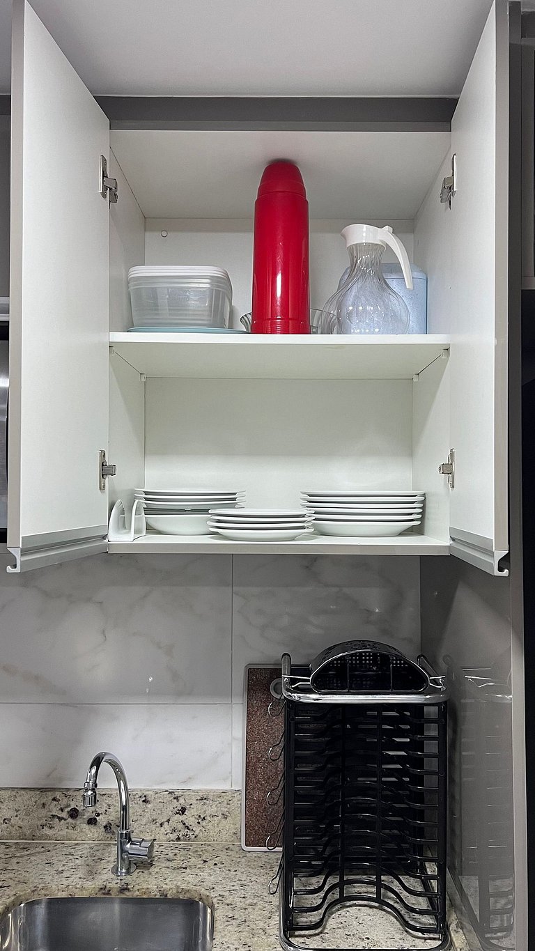 Ap. 208 no Makambira Residence - Mandakaru Temporada - Flat