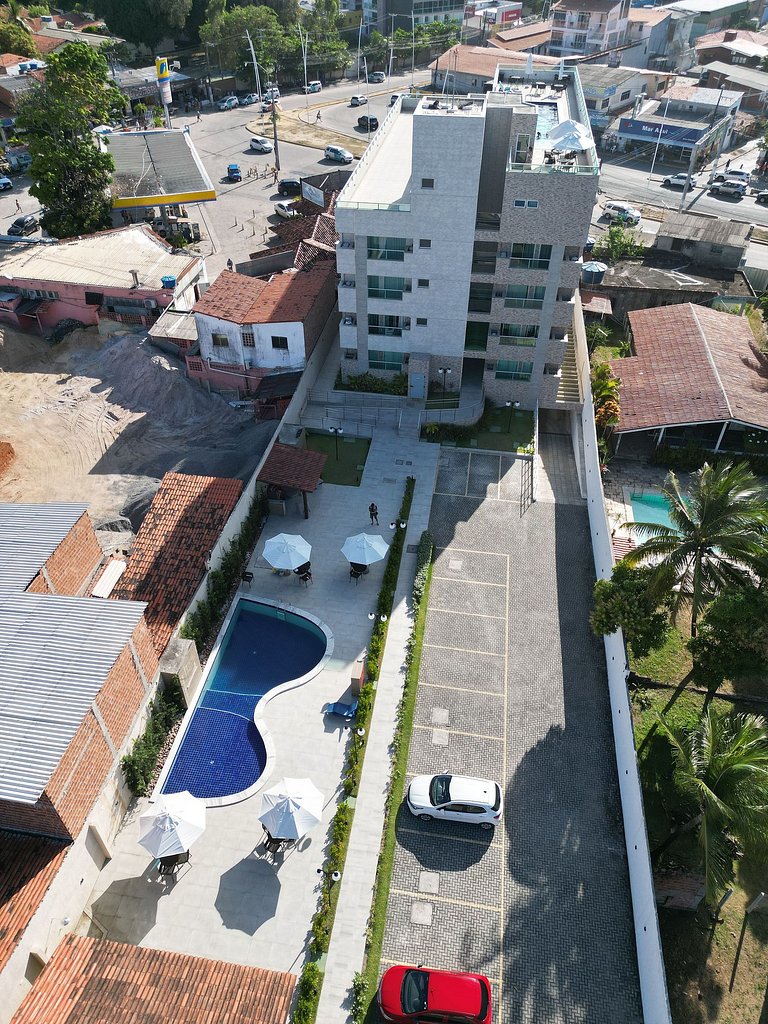Ap. 208 no Makambira Residence - centro/praia