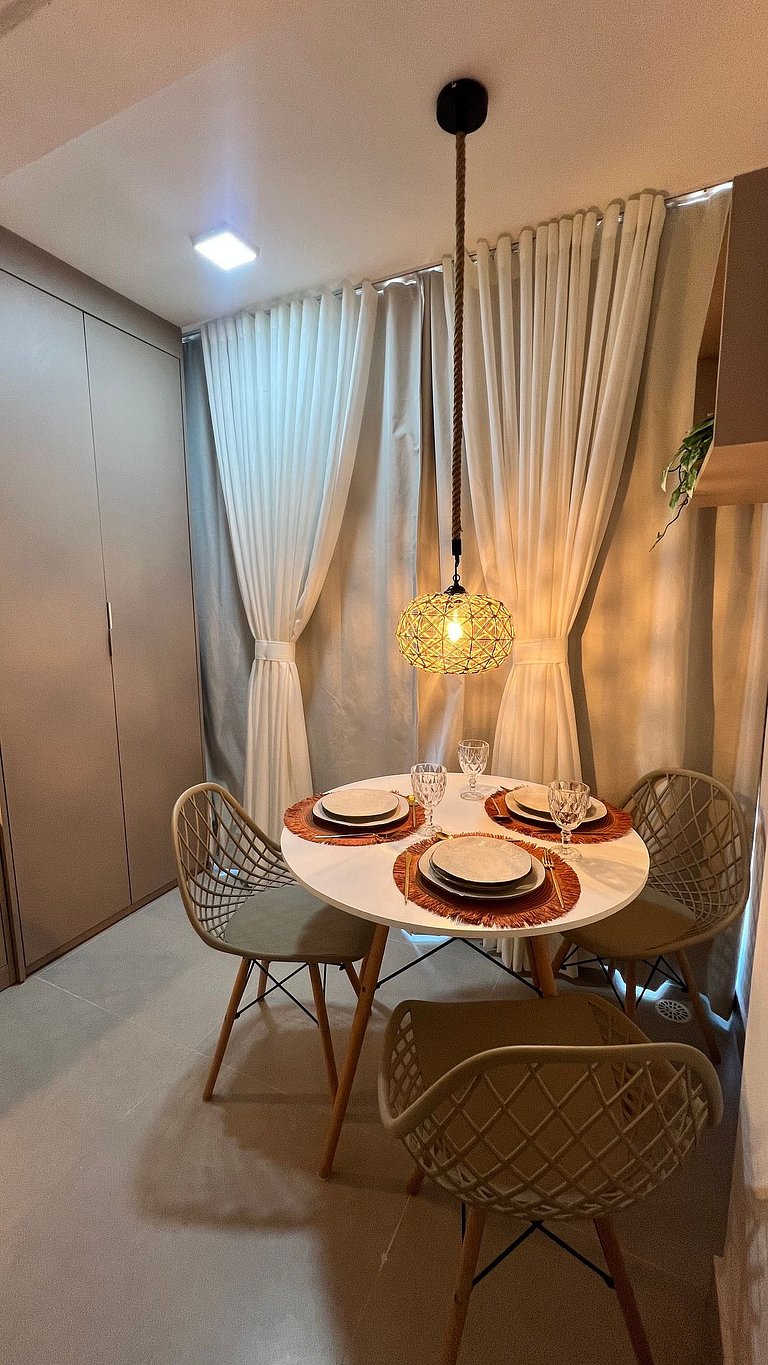 Ap 321 no Nixxus Residence - Mandakaru Temporada - Flat da E