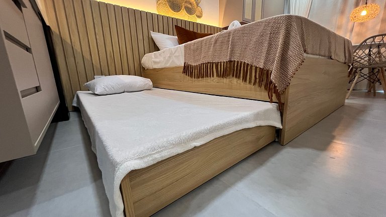 Ap 321 no Nixxus Residence - Mandakaru Temporada - Flat da E