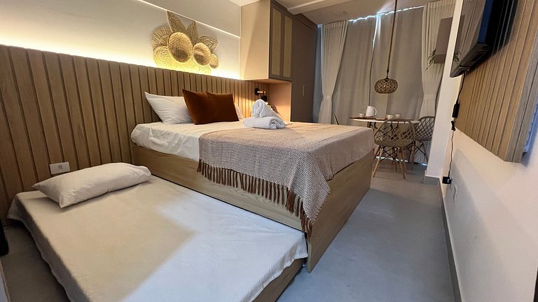 Ap 321 no Nixxus Residence - Mandakaru Temporada - Flat da E