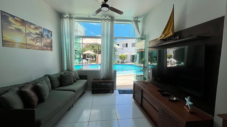 Ap. 03 no Mandakaru Residence - Mandakaru Temporada - Flat d