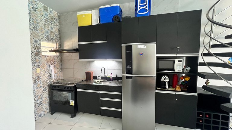 Ap. 03 no Mandakaru Residence - Mandakaru Temporada - Flat d