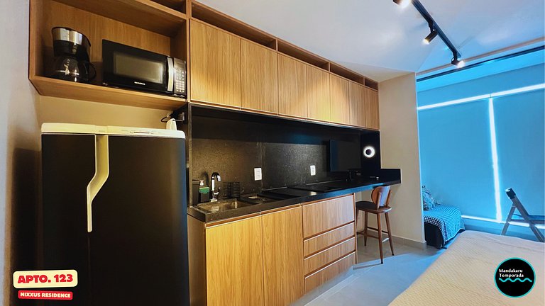 Ap 123 no Nixxus Residence - Mandakaru Temporada - Flat da E