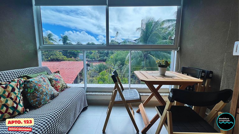 Ap 123 no Nixxus Residence - Mandakaru Temporada - Flat da E