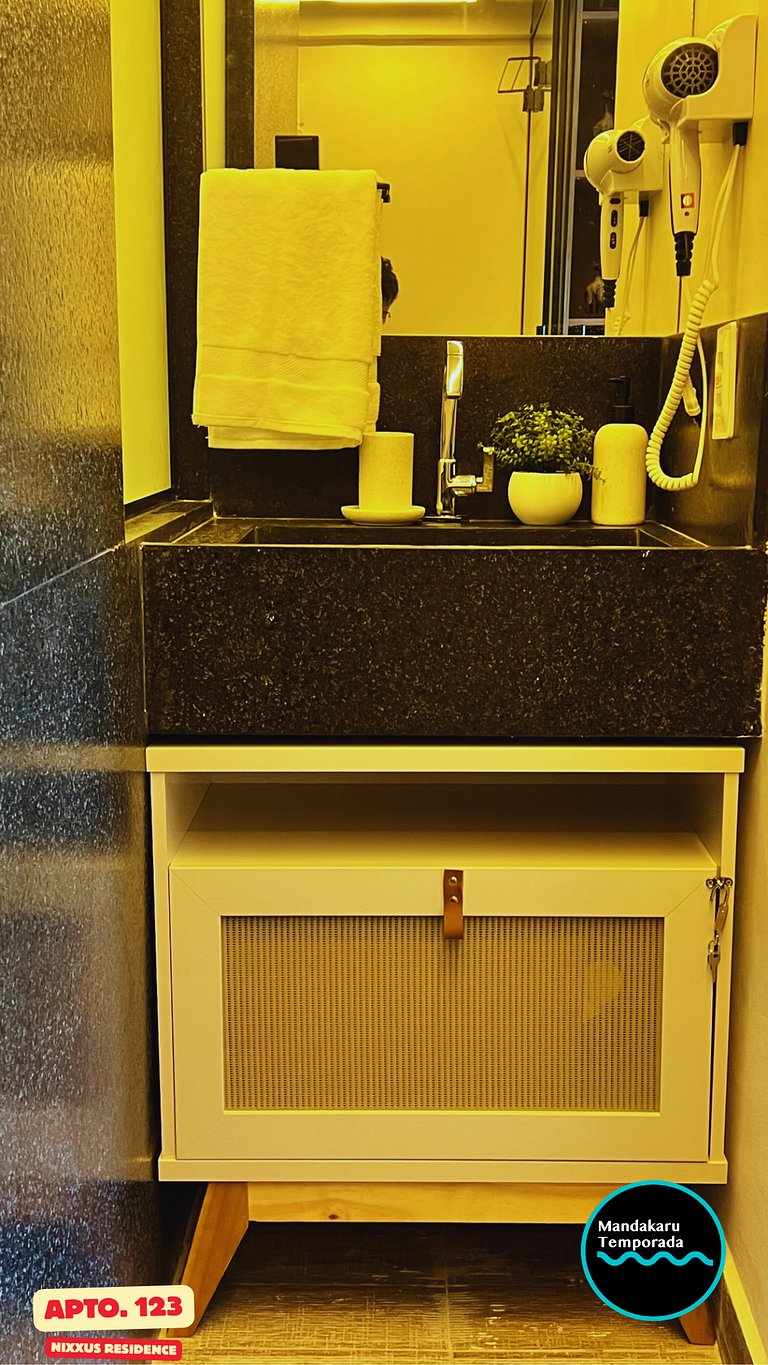 Ap 123 no Nixxus Residence - Mandakaru Temporada - Flat da E