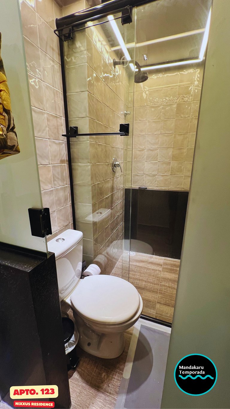 Ap 123 no Nixxus Residence - Mandakaru Temporada - Flat da E