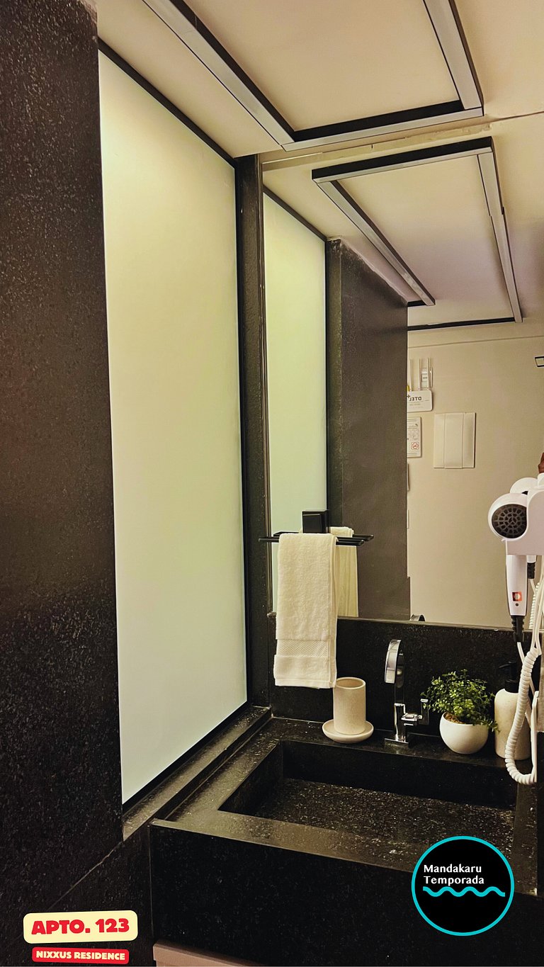Ap 123 no Nixxus Residence - Mandakaru Temporada - Flat da E
