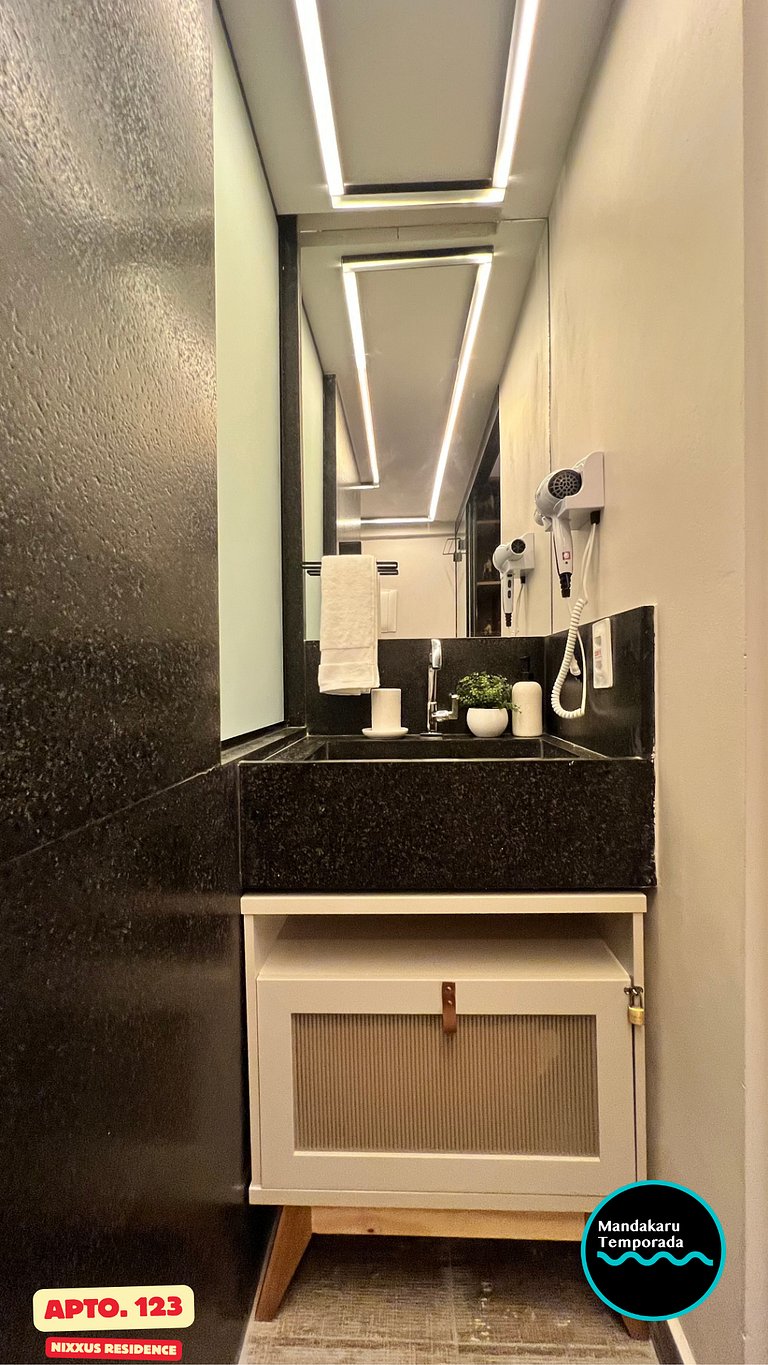 Ap 123 no Nixxus Residence - Mandakaru Temporada - Flat da E