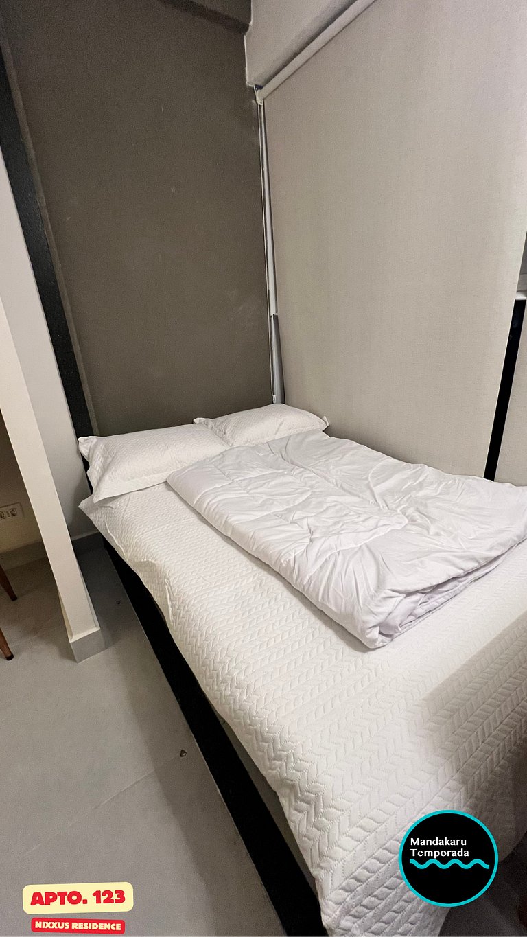 Ap 123 no Nixxus Residence - Mandakaru Temporada - Flat da E