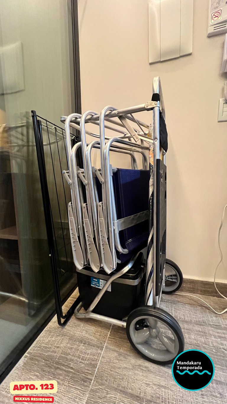 Ap 123 no Nixxus Residence - Mandakaru Temporada - Flat da E